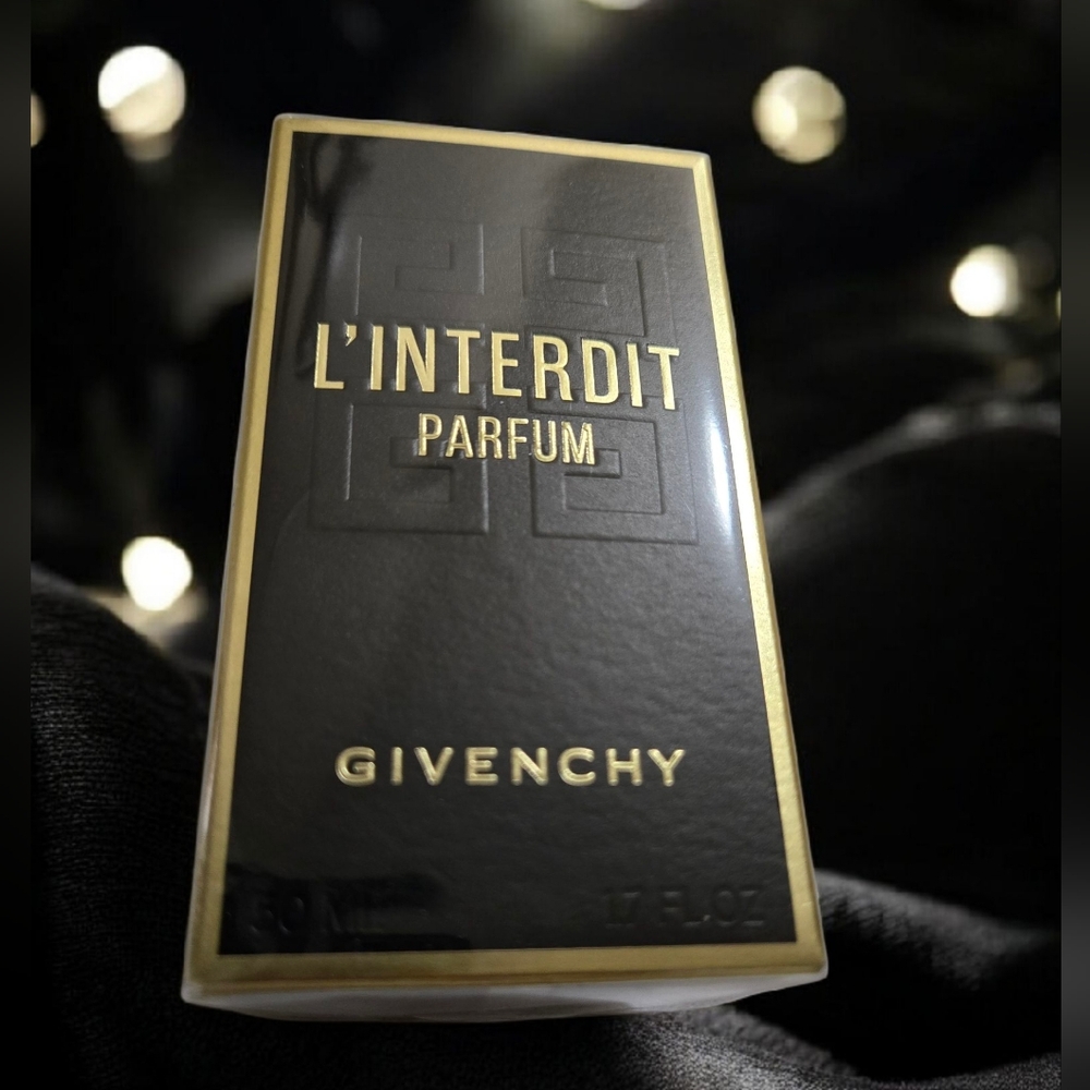 Givenchy L'Interdit Parfum in Black and Gold